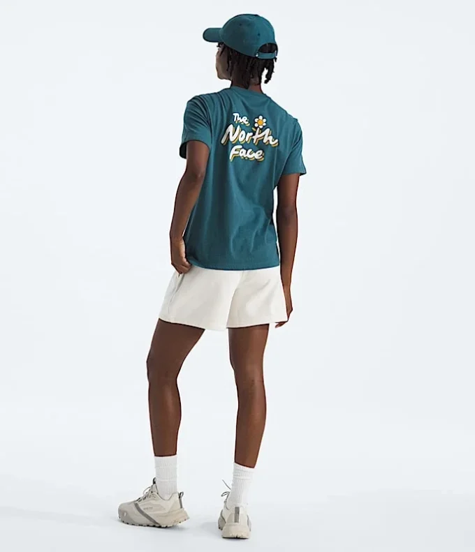 T-shirt a maniche corte Evolution Floral Cloud da donna — Grafica T-shirt a maniche corte Evolution Floral Cloud da donna — Grafica