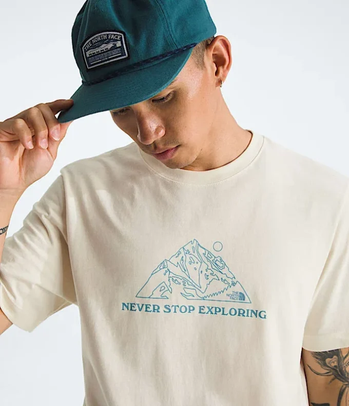 T-shirt a maniche corte Evolution Mtn Base da uomo — Grafica T-shirt a maniche corte Evolution Mtn Base da uomo — Grafica