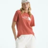 T-shirt a maniche corte Evolution Sketch Logo Half Dome da donna — Grafica T-shirt a maniche corte Evolution Sketch Logo Half Dome da donna — Grafica
