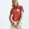 T-shirt a maniche corte Evolution Sketch Logo Half Dome da donna — Grafica T-shirt a maniche corte Evolution Sketch Logo Half Dome da donna — Grafica