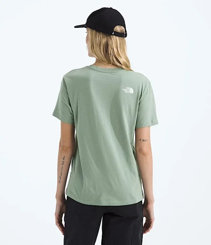 T-shirt a maniche corte Evolution Sketch Logo Half Dome da donna — Grafica T-shirt a maniche corte Evolution Sketch Logo Half Dome da donna — Grafica