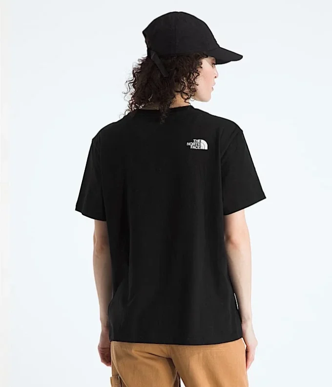 T-shirt a maniche corte Evolution Sketch Logo Half Dome da donna — Grafica T-shirt a maniche corte Evolution Sketch Logo Half Dome da donna — Grafica