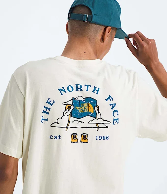 T-shirt a maniche corte Evolution Sky Cloud da uomo — Grafica T-shirt a maniche corte Evolution Sky Cloud da uomo — Grafica