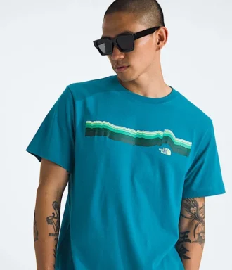 T-shirt a maniche corte Evolution Tequila Sunrise da uomo — Grafica