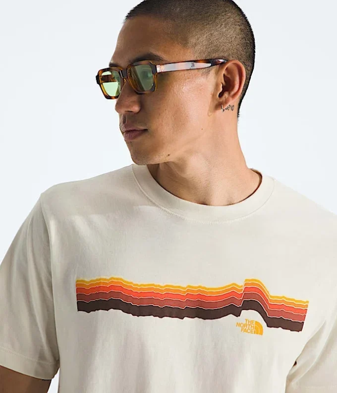 T-shirt a maniche corte Evolution Tequila Sunrise da uomo — Grafica T-shirt a maniche corte Evolution Tequila Sunrise da uomo — Grafica