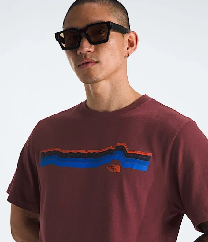T-shirt a maniche corte Evolution Tequila Sunrise da uomo — Grafica T-shirt a maniche corte Evolution Tequila Sunrise da uomo — Grafica