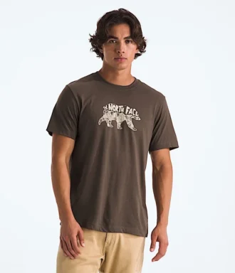 T-shirt a maniche corte Evolution TNF™ Bear da uomo — Grafica