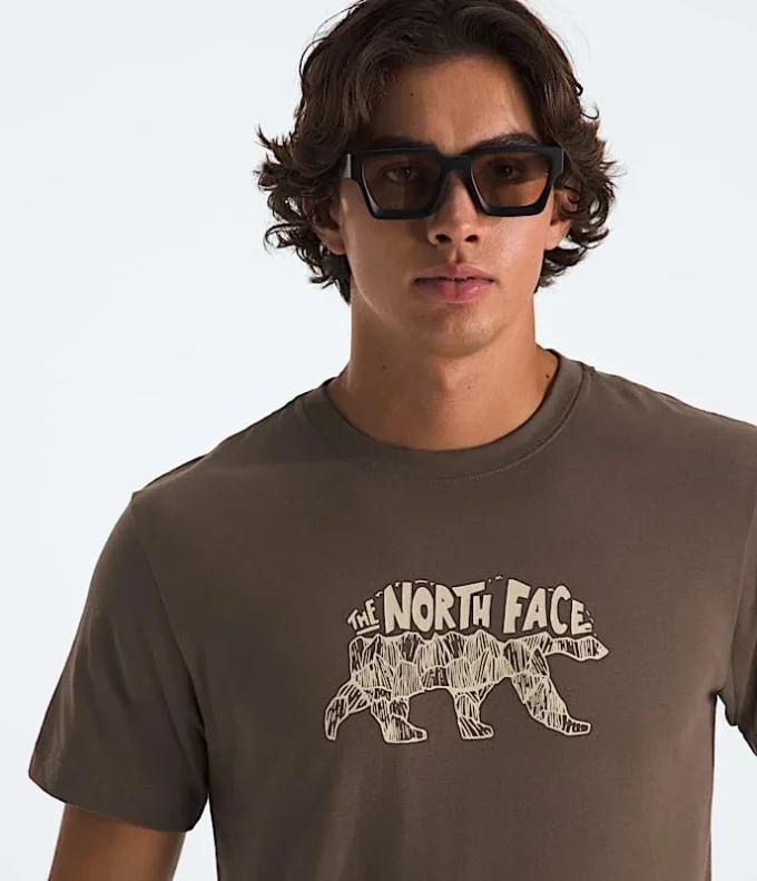 T-shirt a maniche corte Evolution TNF™ Bear da uomo — Grafica T-shirt a maniche corte Evolution TNF™ Bear da uomo — Grafica