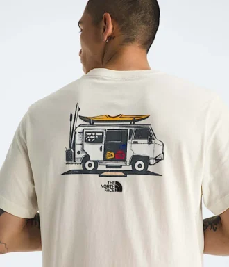 T-shirt a maniche corte Evolution Van Life da uomo — Grafica