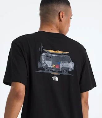 T-shirt a maniche corte Evolution Van Life da uomo — Grafica