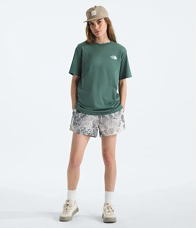 T-shirt da donna a maniche corte Core Flower Power Box NSE T-shirt da donna a maniche corte Core Flower Power Box NSE