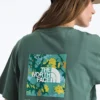 T-shirt da donna a maniche corte Core Flower Power Box NSE T-shirt da donna a maniche corte Core Flower Power Box NSE