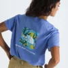 T-shirt da donna a maniche corte Core Flower Power Box NSE T-shirt da donna a maniche corte Core Flower Power Box NSE
