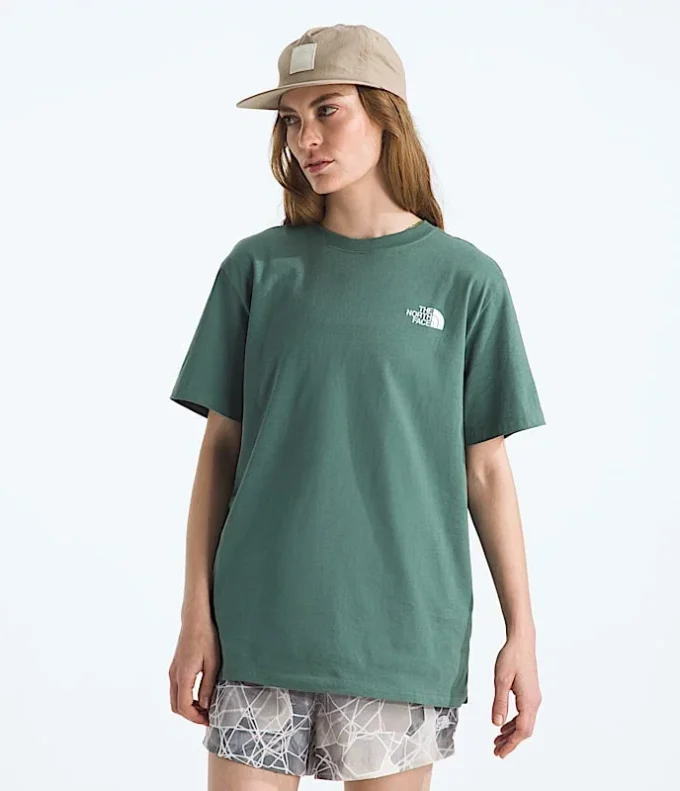 T-shirt da donna a maniche corte Core Flower Power Box NSE T-shirt da donna a maniche corte Core Flower Power Box NSE