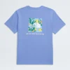 T-shirt da donna a maniche corte Core Flower Power Box NSE T-shirt da donna a maniche corte Core Flower Power Box NSE