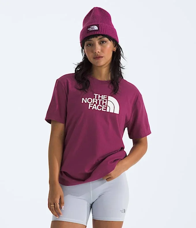 T-shirt da donna Evolution Half Dome a maniche corte e vestibilità comoda T-shirt da donna Evolution Half Dome a maniche corte e vestibilità comoda
