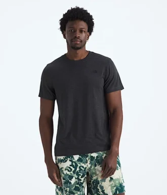 T-shirt da uomo a maniche corte in misto triplo T-shirt da uomo a maniche corte in misto triplo