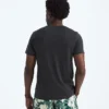 T-shirt da uomo a maniche corte in misto triplo T-shirt da uomo a maniche corte in misto triplo