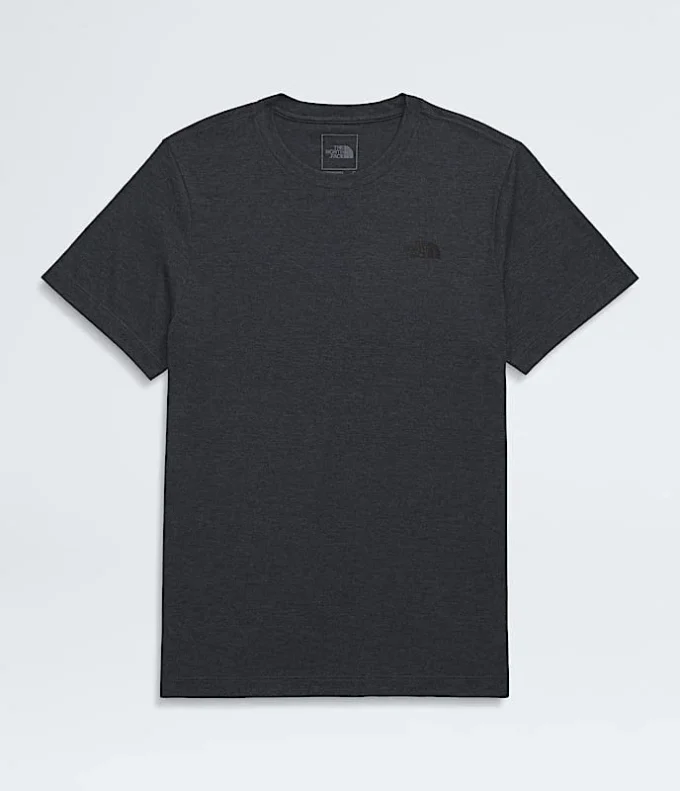 T-shirt da uomo a maniche corte in misto triplo T-shirt da uomo a maniche corte in misto triplo