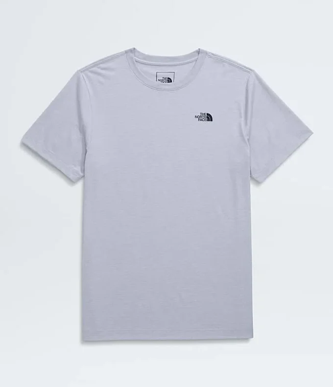 T-shirt da uomo a maniche corte in misto triplo T-shirt da uomo a maniche corte in misto triplo