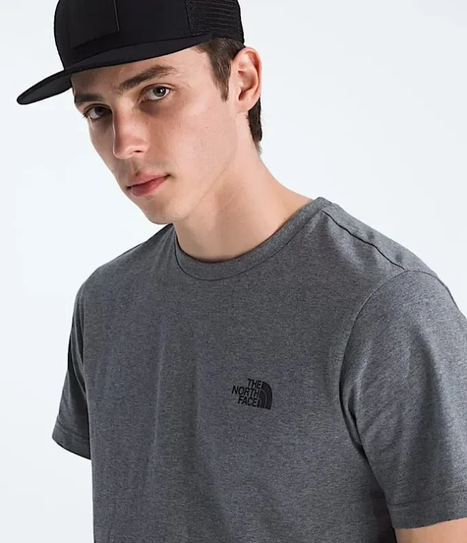 T-shirt da uomo a maniche corte Simple Dome T-shirt da uomo a maniche corte Simple Dome