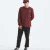 T-shirt da uomo Evolution Simple Dome Regular a maniche lunghe T-shirt da uomo Evolution Simple Dome Regular a maniche lunghe