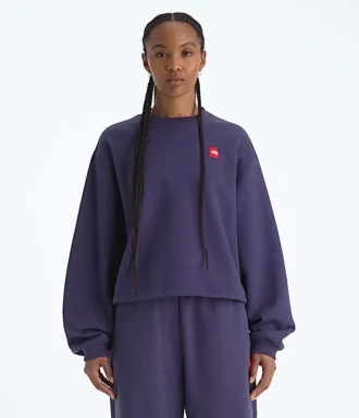 T-shirt TNF™ Red Box Crew da donna