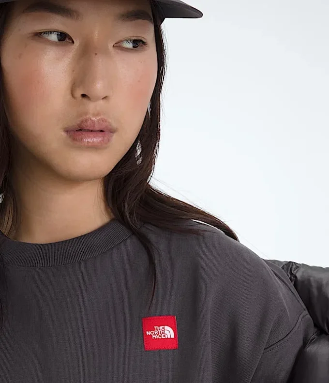 T-shirt TNF™ Red Box Crew da donna T-shirt TNF™ Red Box Crew da donna