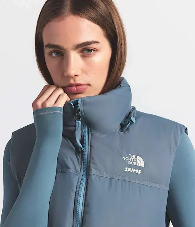 The North Face X SKIMS 1996 Nuptse Gilet The North Face X SKIMS 1996 Nuptse Gilet