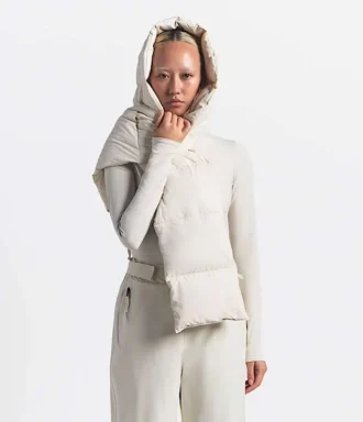 The North Face X SKIMS Sciarpa Nuptse