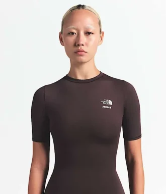 The North Face X SKIMS Top a maniche corte Refina da donna