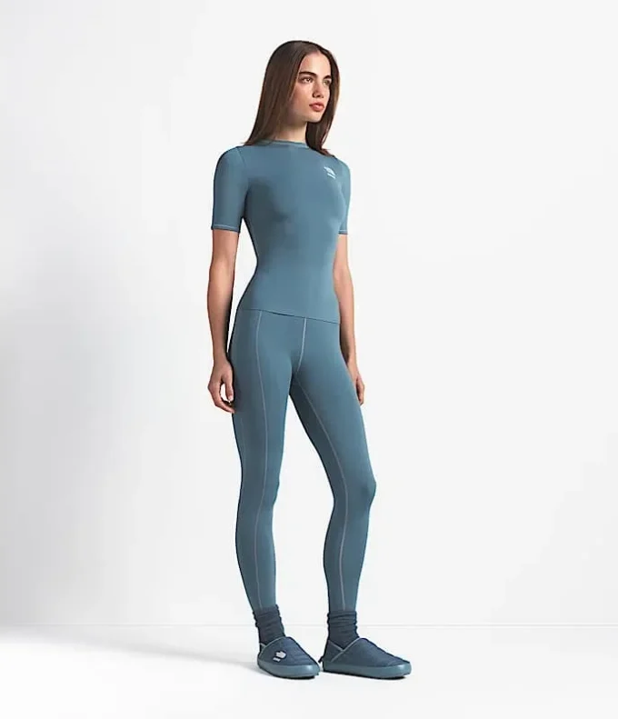 The North Face X SKIMS Top a maniche corte Refina da donna The North Face X SKIMS Top a maniche corte Refina da donna