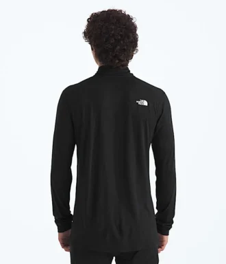 TNF X Smartwool Maglia a maniche lunghe con zip a 1/4 in misto lana merino da uomo