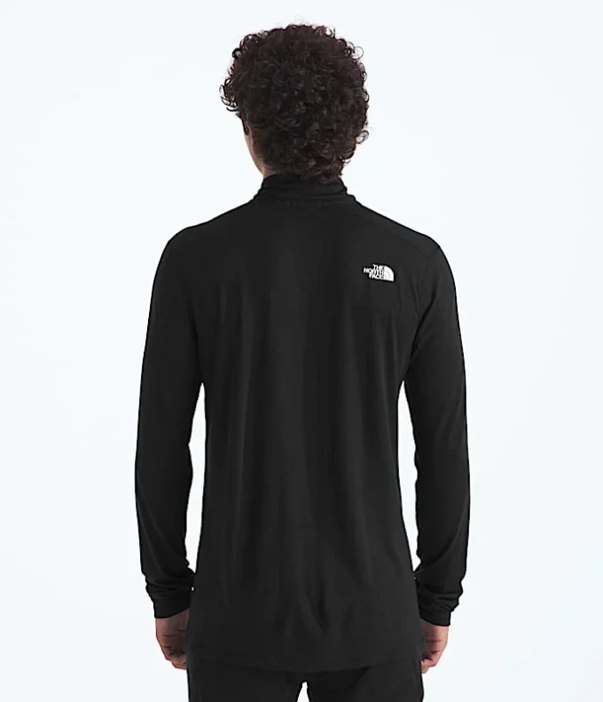 TNF X Smartwool Maglia a maniche lunghe con zip a 1/4 in misto lana merino da uomo TNF X Smartwool Maglia a maniche lunghe con zip a 1/4 in misto lana merino da uomo