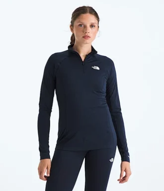 TNF X Smartwool Maglia da donna in misto lana merino 150 maniche lunghe con zip a ?